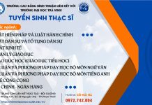 TUYỂN SINH THẠC SĨ ĐỢT 1 NĂM 2026 – ĐẠI HỌC TRÀ VINH