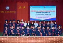Lễ bế giảng và trao bằng Tốt nghiệp ĐH Ngành Luật và Ngôn ngữ Anh – ĐH Huế