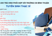 TUYỂN SINH THẠC SĨ ĐỢT 2 NĂM 2026, ĐH TRÀ VINH