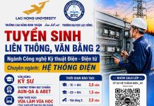 TUYỂN SINH ĐẠI HỌC NGÀNH CÔNG NGHỆ KỸ THUẬT ĐIỆN, ĐIỆN TỬ CHUYÊN NGÀNH HỆ THỐNG ĐIỆN