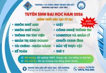 TUYỂN SINH ĐẠI HỌC TỪ XA, ĐỢT 2 NĂM 2026 – ĐẠI HỌC CẦN THƠ