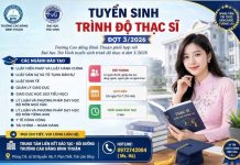 Thông báo tuyển sinh Thạc sĩ đợt 3 năm 2026 – Đại học Trà Vinh